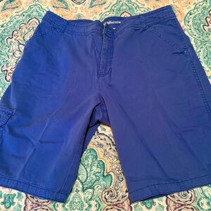 Croft & Barrow Women's Cargo Shorts in Blue